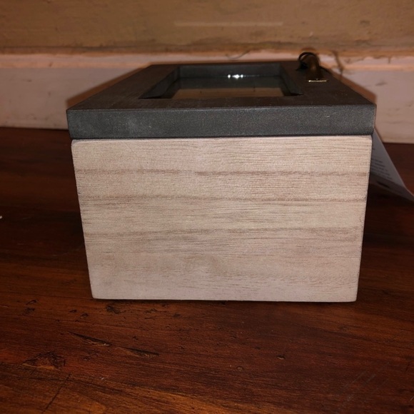 Rae Dunn “JEWELRY” Wooden Jewelry Box - NEW WITH TAGS - Picture 3 of 6